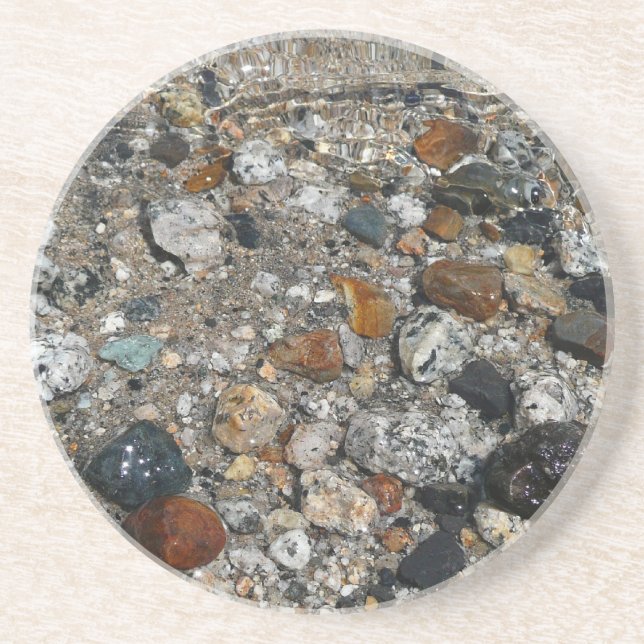 Granite Pebbles in Tenaya Lake at Yosemite Coaster (Front)