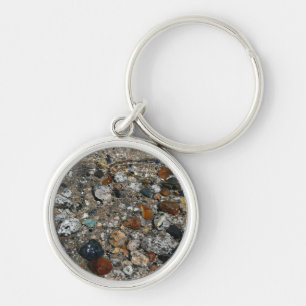 Granite Pebbles in Tenaya Lake at Yosemite Keychain
