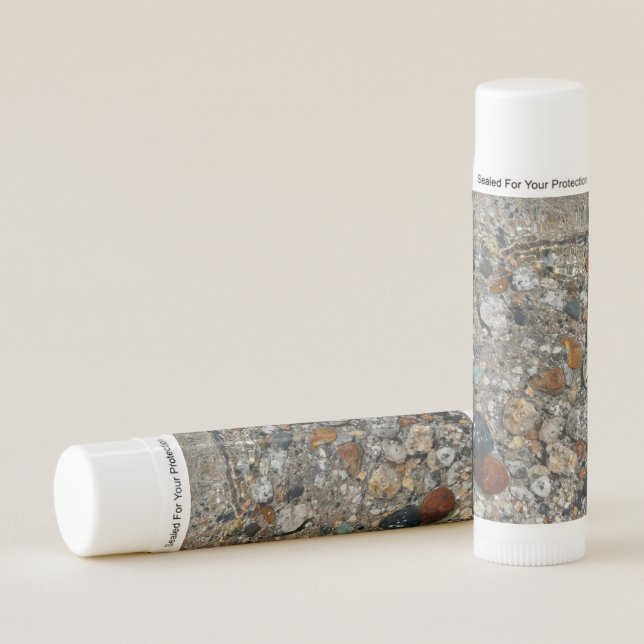 Granite Pebbles in Tenaya Lake at Yosemite Lip Balm (Front)