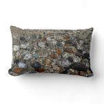 Granite Pebbles in Tenaya Lake at Yosemite Lumbar Pillow