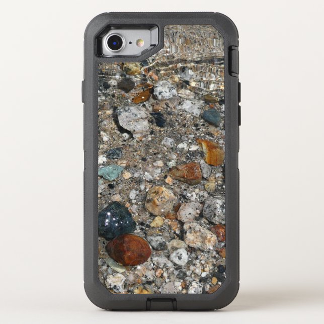 Granite Pebbles in Tenaya Lake at Yosemite Otterbox iPhone Case (Back)