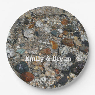 Granite Pebbles in Tenaya Lake at Yosemite Paper Plates