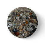 Granite Pebbles in Tenaya Lake at Yosemite Pinback Button
