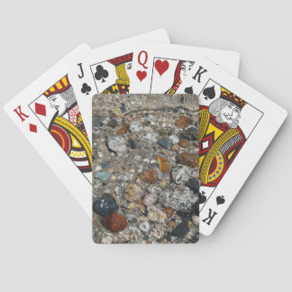 Granite Pebbles in Tenaya Lake at Yosemite Poker Cards