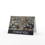 Granite Pebbles in Tenaya Lake at Yosemite Thank You Card