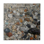 Granite Pebbles in Tenaya Lake at Yosemite Tile