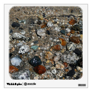 Granite Pebbles in Tenaya Lake at Yosemite Wall Sticker
