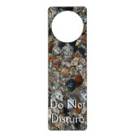 Granite Pebbles in Tenaya Lake Yosemite Nature Door Hanger