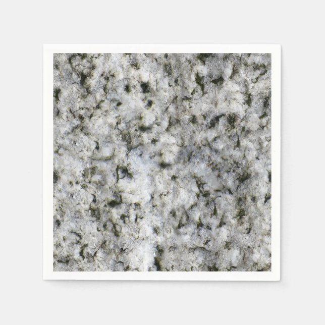 Granite Rock White Paper Napkins (Front)