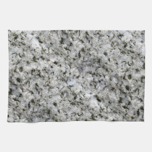 Granite Rock White Towel (Horizontal)