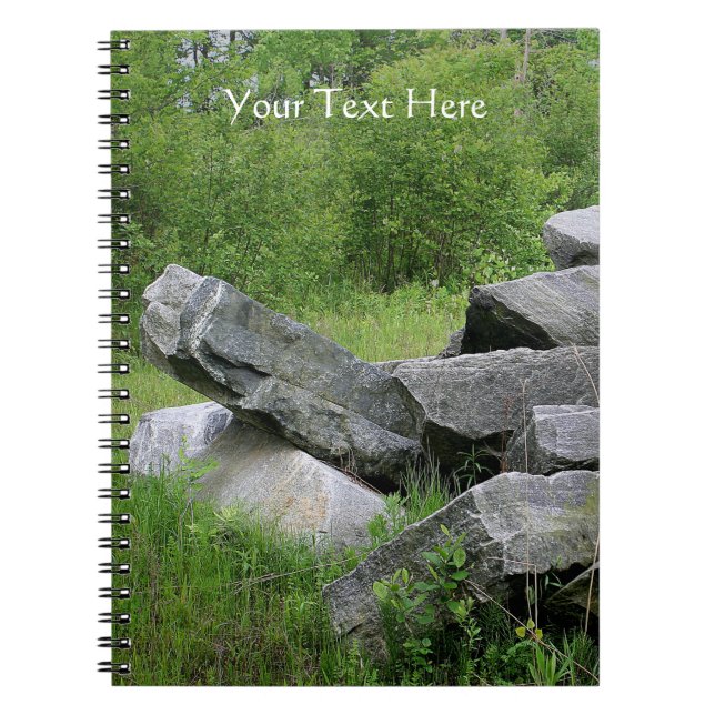Granite Rocks Nature Notebook (Front)