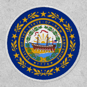 Granite Stater Flag, Flag of New Hampshire Patch