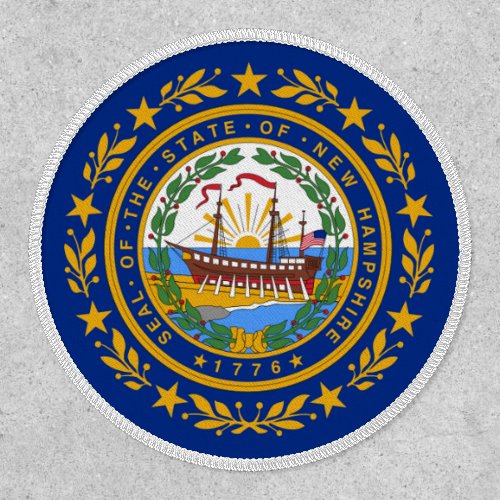 Granite Stater Flag Flag of New Hampshire Patch