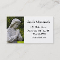 Granite Statue Business Card