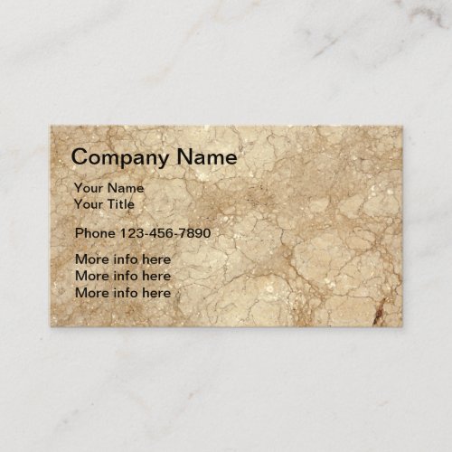 Granite Stone Look Background Business Card