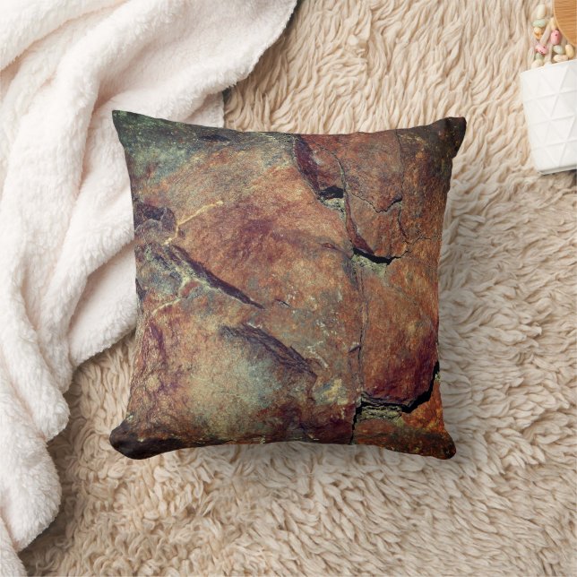 Granite Stone Nature    Throw Pillow (Blanket)