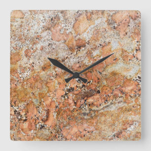 Granite Stone Pattern Acrylic Wall Clock