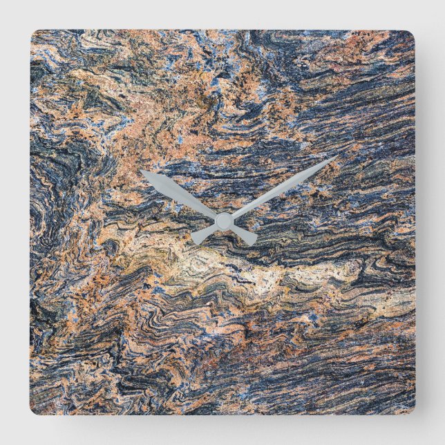 Granite Stone Pattern Acrylic Wall Clock (Front)