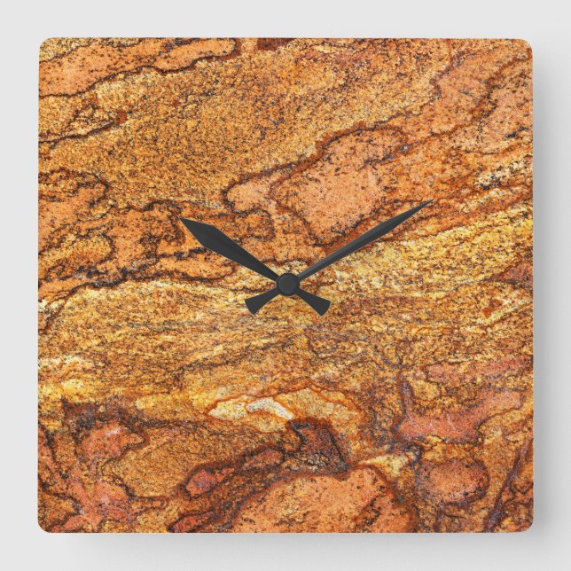 Granite Stone Pattern Acrylic Wall Clock (Front)