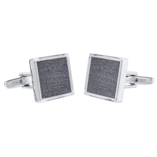 Granite Stone Pattern Cufflinks (Angled)