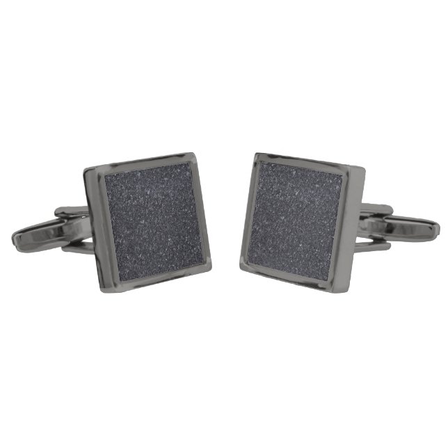 Granite Stone Pattern Cufflinks (Angled)