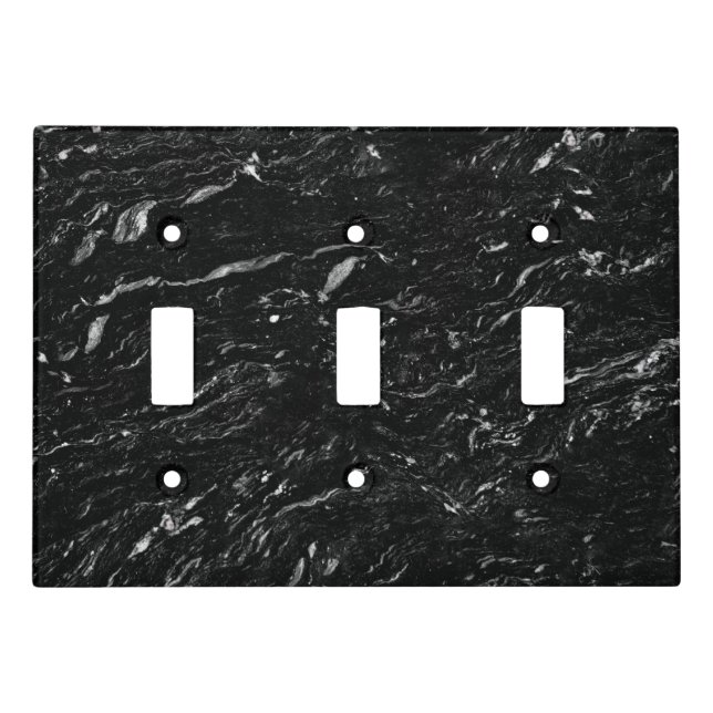 Granite Stone Pattern Light Switch Cover (Front)
