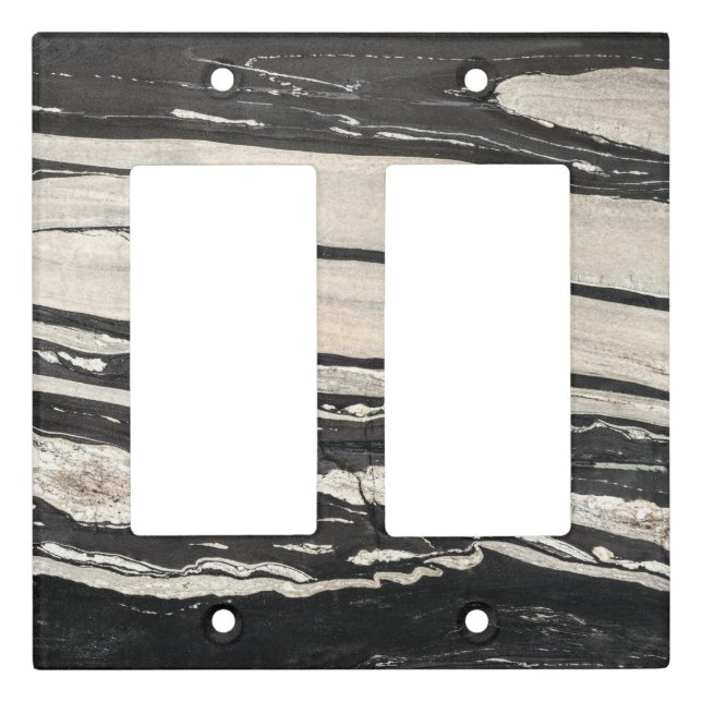 Granite Stone Pattern Light Switch Cover (Front)