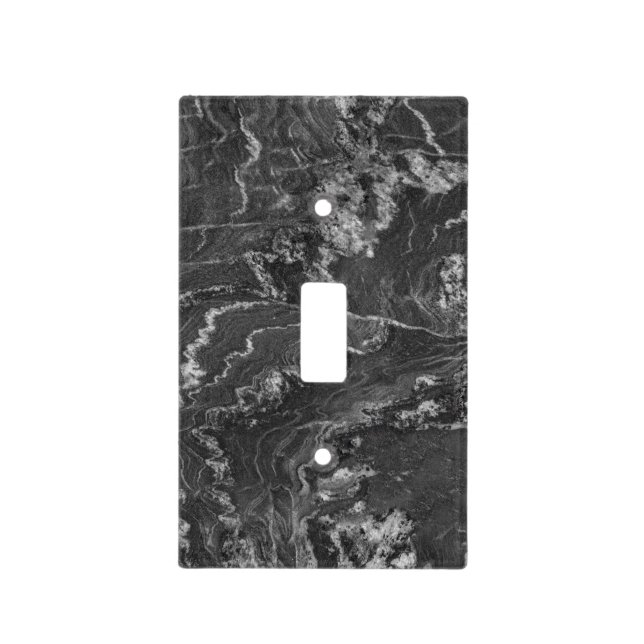 Granite Stone Pattern Light Switch Cover (Front)