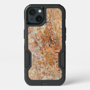 Granite Stone Pattern OtterBox Defender Series iPhone 13 Case