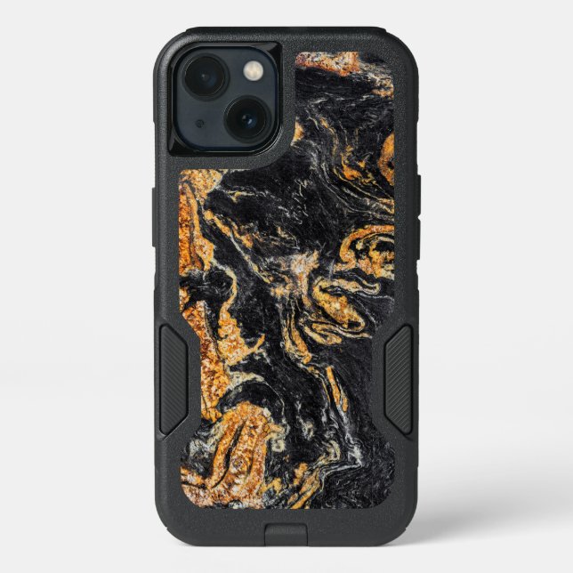 Granite Stone Pattern  OtterBox Defender Series iPhone Case (Back)