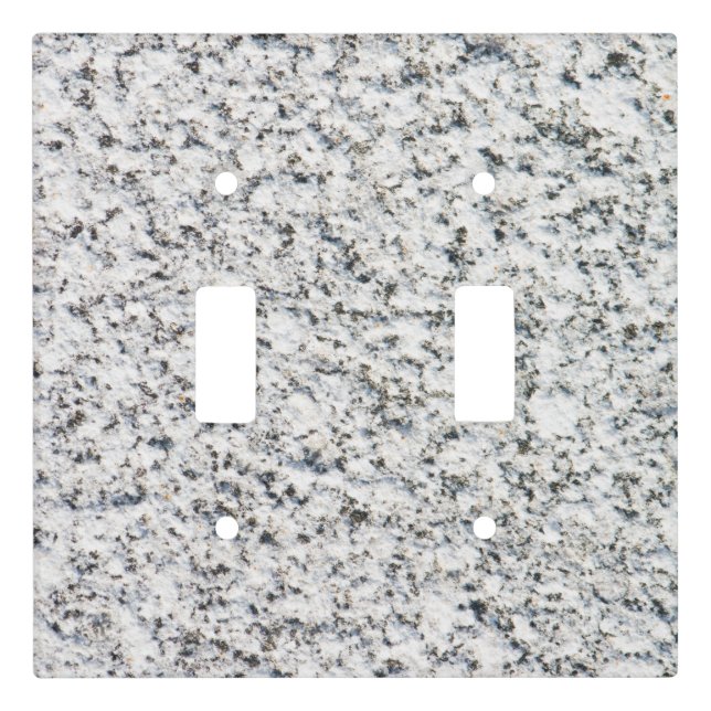 Granite surface pattern light switch cover (Front)