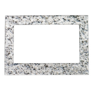 Granite surface pattern magnetic photo frame