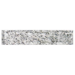 Granite surface pattern name plate