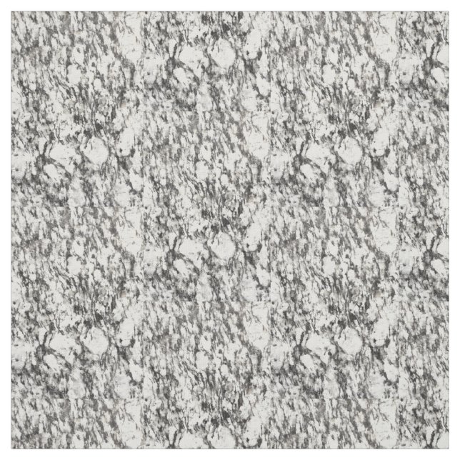 Granite texture | Background of marble in black Fabric (Swatch)