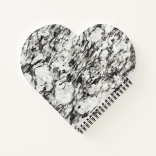 Granite texture   Background of marble in black Notebook