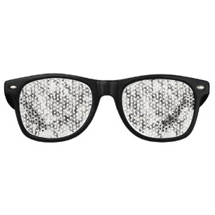 Granite texture Background of marble in black Retro Sunglasses