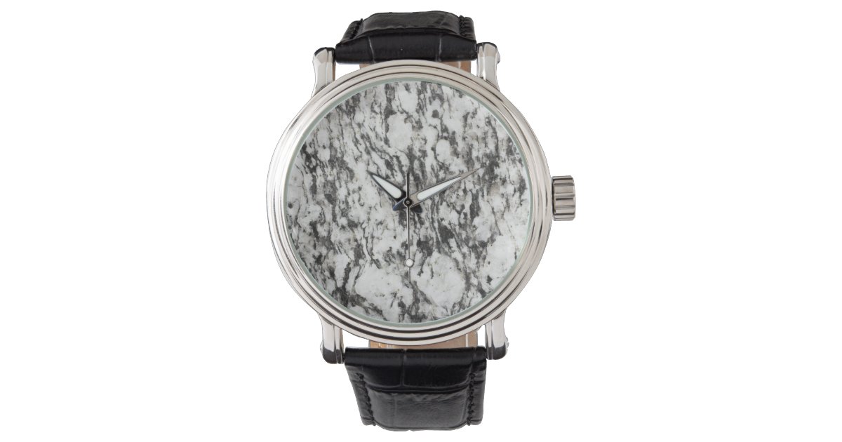 Granite texture | Background of marble in black Watch | Zazzle