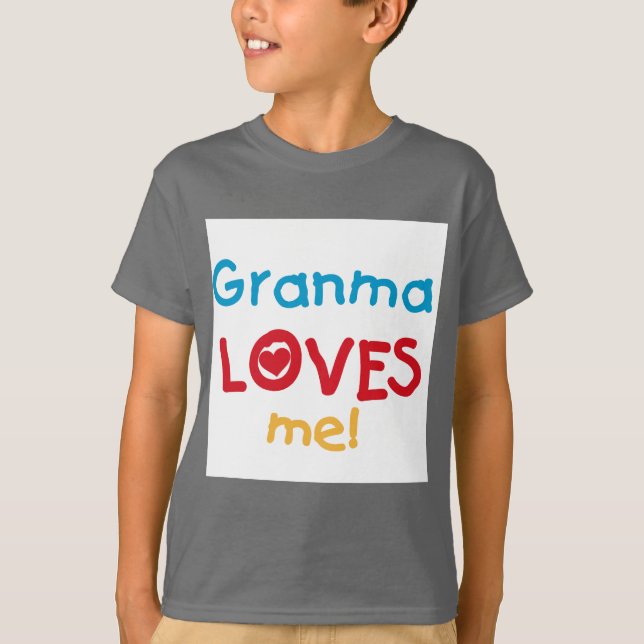 Granma Loves Me T-shirts and Gifts (Front)