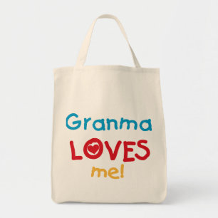 Granma Loves Me T-shirts and Gifts Tote Bag