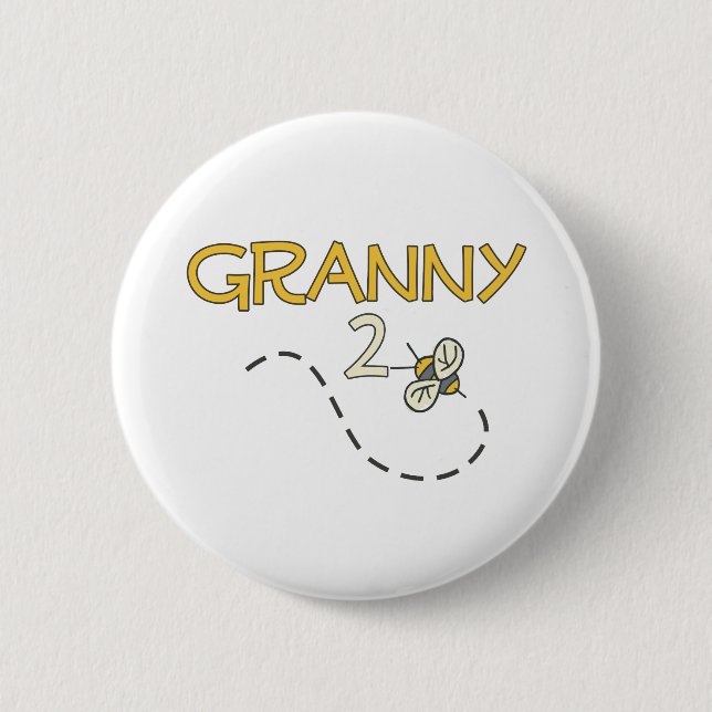 Granny 2 Bee Button (Front)