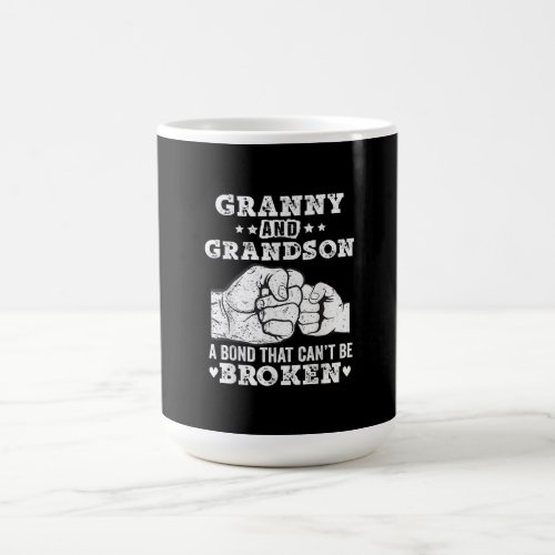 Granny And Grandson A Bond That Cant Be Broken Magic Mug