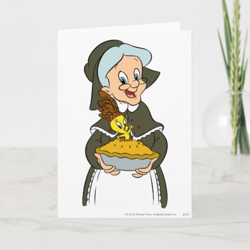 Granny and TWEETYâ Pie Card
