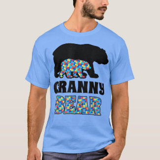 Granny Bear Autism Awareness T-Shirt