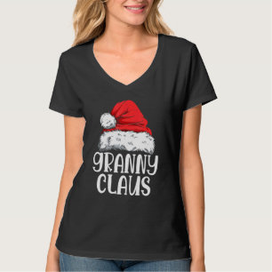 Granny Claus  Christmas Pajama Family Matching Xma T-Shirt