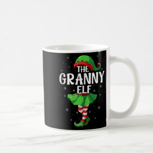Granny Elf Christmas Grandma Women Elf Squad Xmas Coffee Mug