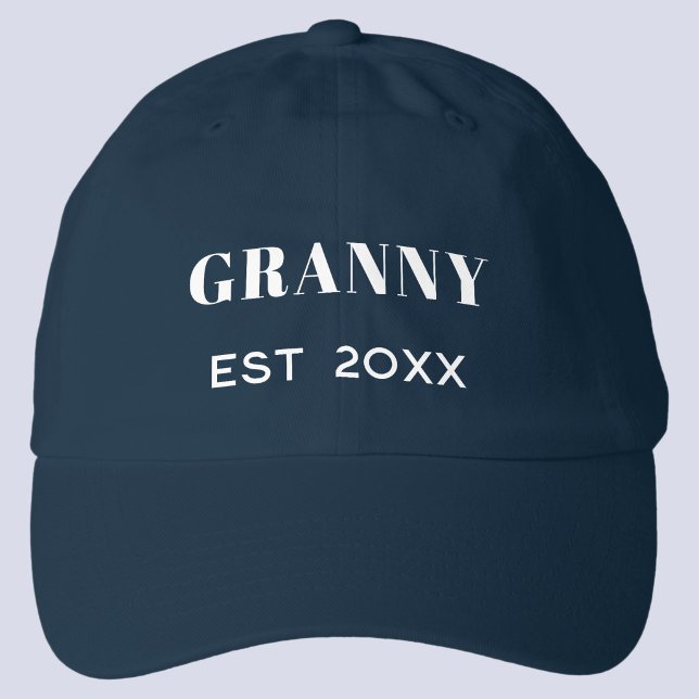 Granny Est 20XX Date Year Hat (Granny Established Est 20XX date year grandmother hat)