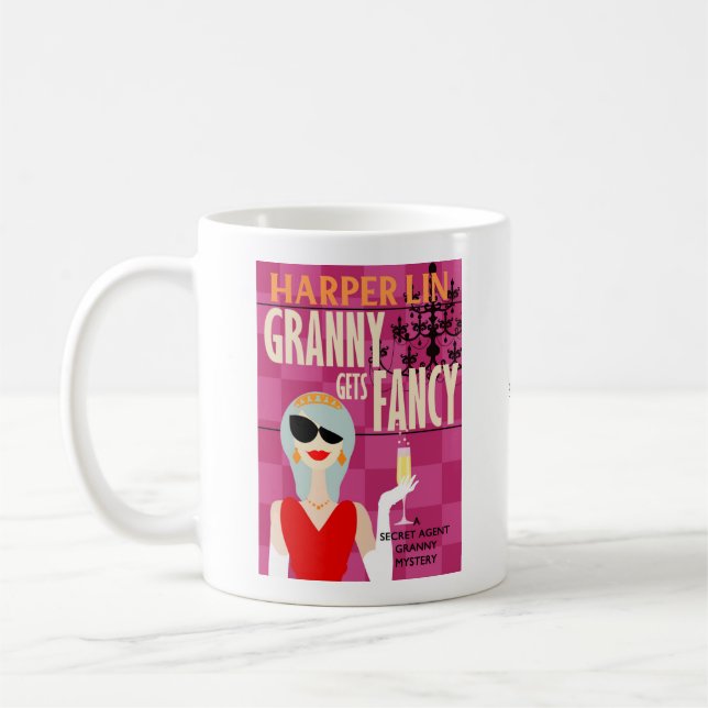 Granny Gets Fancy by Harper Lin Book Cover Mug (Left)