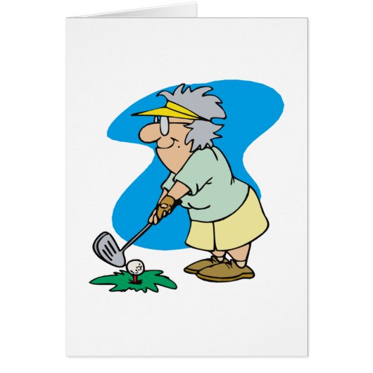 Granny Golfer Cards (Front)