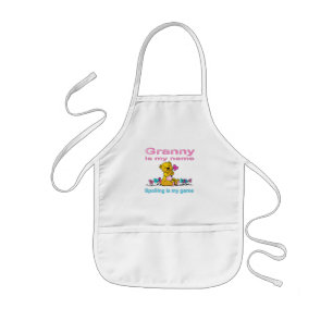 Granny Is My Name, Spoiling Is my Game Kids' Apron