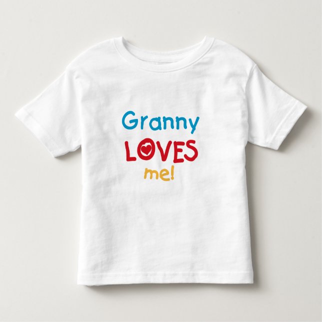 Granny Loves Me Tshirts and Gifts (Front)